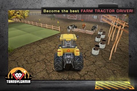 Farm Tractor Driver 3D Parking - Realistic Farming Simulator screenshot 2