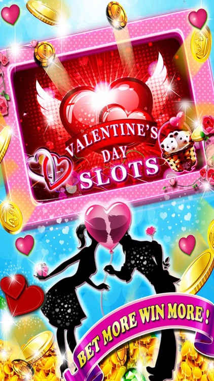 Valentine's Day Slots : Free Slot Machine Game with Big Hit Jackpot screenshot-4