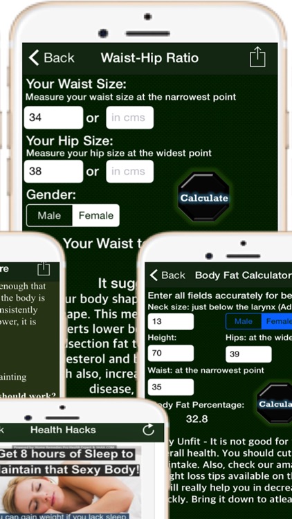 Home Remedies Pro Health Expert – Build Healthier Home using natural cures & daily life hacks and gain personal fitness using various body fat, waist hip ratio, ideal weight, BMI and calorie calculator