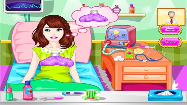 Sick Girl & Flu Girl - Treatment Game(圖3)-速報App