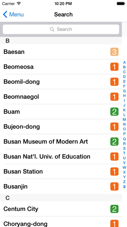 Busan City Metro - South Korean Subway Guide