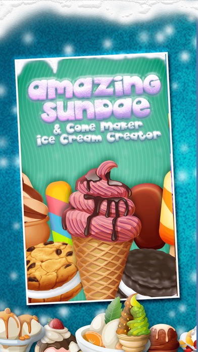 A+ CONE &AMP; SUNDAE CREATOR ICE-CREAM SANDWICH MAKER GAME 1.0 IOS