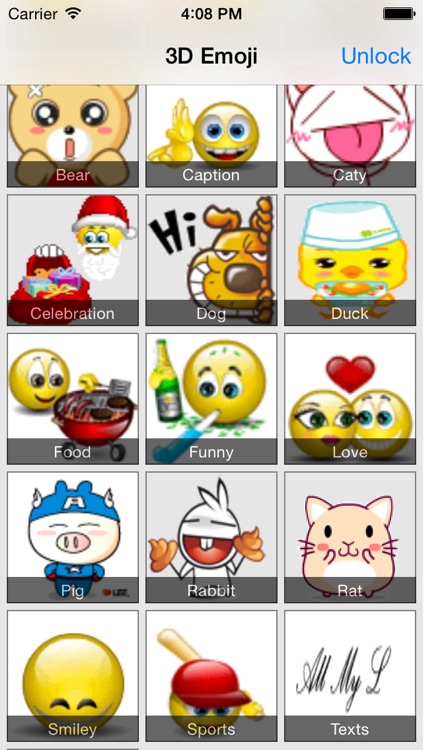 Animated 3D Emoji Free : Emoticons Share to social