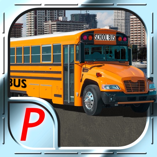 3D Bus City Parking Simulator - Realistic Downtown Traffic Driving XL : Free Game icon