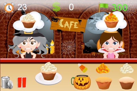 Halloween Cupcake Cafe Game screenshot 4