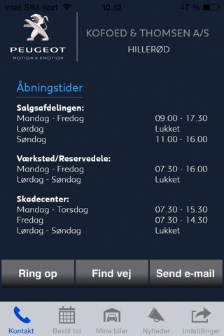 Kofoed&Thomsen screenshot 2