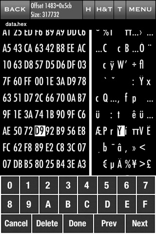 HEX Editor screenshot 4