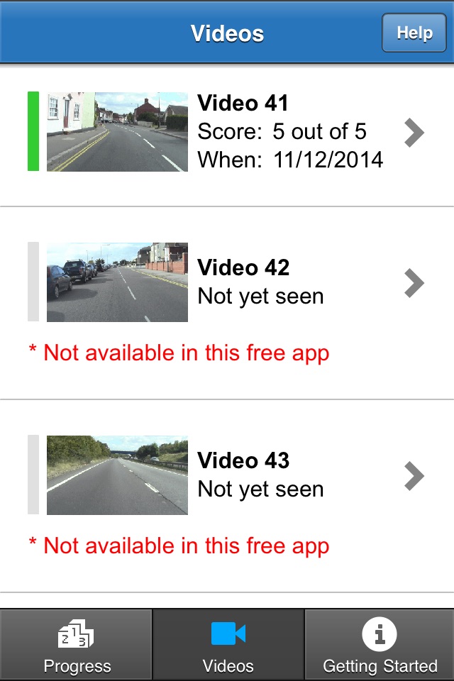 Driving Theory 4 All - Hazard Perception Videos Vol 6 for UK Driving Theory Test - Free screenshot 3