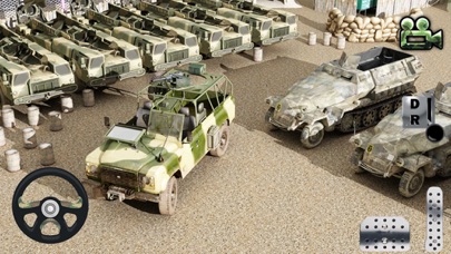 Extreme Army Humvee Parking 3D screenshot 5