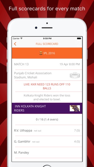 Instacricket 2 : Live Scores World Cricket Calendar(圖3)-速報App