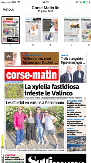 Corse-Matin Numérique(圖3)-速報App