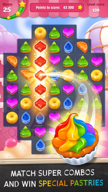 Cake Story: the sweetest match-3 game screenshot-0