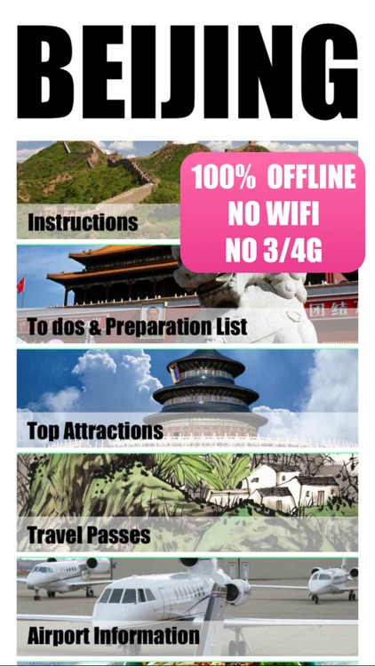Beijing travel guide and offline map city tour metro subway lonely travel maps planet sightseeing trip advisor