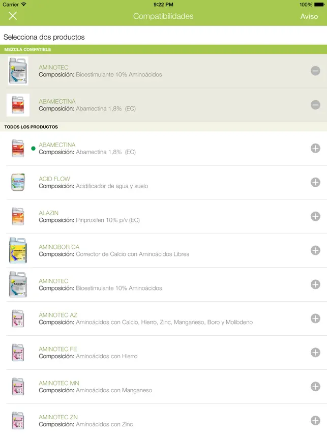 لقطة 4 Mis Cultivos - Control de plagas, vademecum y calculadora Spray pH ideal en la app que todo agricultor debe tener iphone