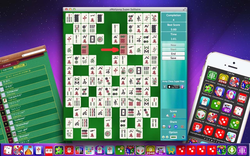 zMahjong Super Solitaire - A Brain Game thumbnail 4