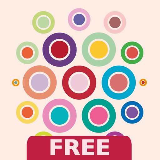 1 Action Color Fun FREE: the dynamic matching game with candy colored rings icon