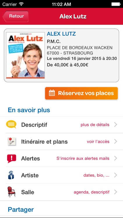Carrefour spectacles