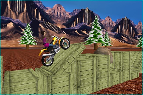 Off-Road Stunt Bike Lite screenshot 2