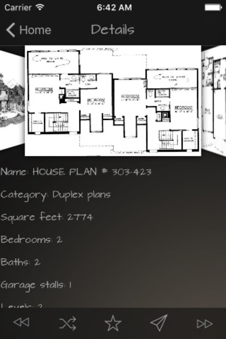 Duplex House Plans Info screenshot 3