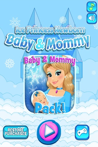 My Newborn Baby: Ice Princess & Mommy Care screenshot 4