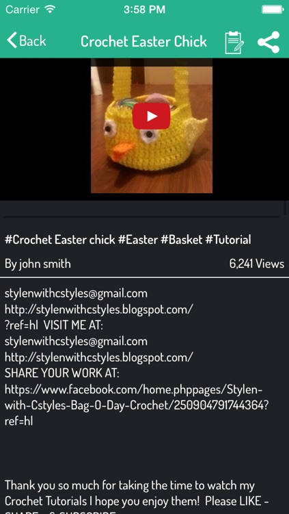 How To Crochet - Easter Special