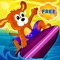 Danger Dog Surf : Vacation Ocean Water Surfing Sport - Free