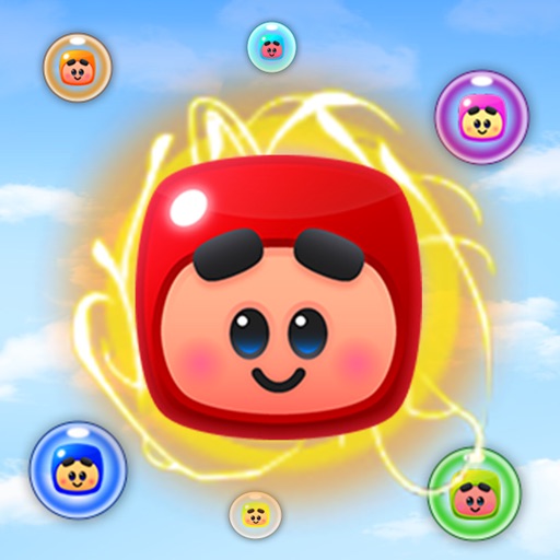Bubble Shooter Animal : Girls Shooting Match 3 Fun And Easy Games Icon