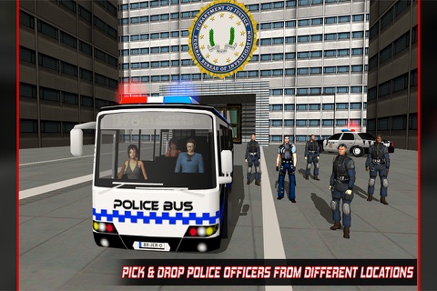 Police officer Bus City Driver screenshot 2