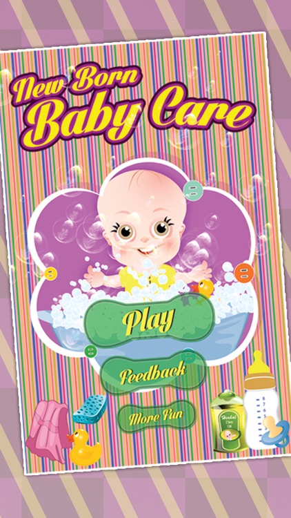 Newborn Baby Care - Mommy's love, dress up and a mother care game for kids