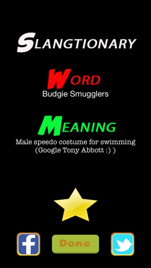 Slangtionary - The Ultimate Slang Dictionary On The Planet A(圖1)-速報App