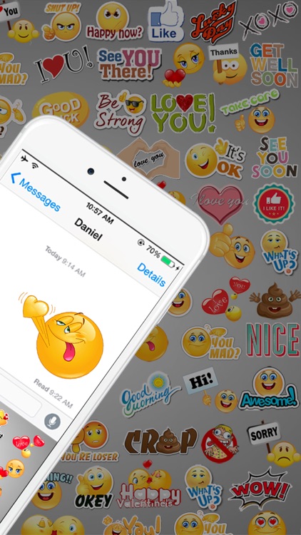 how to use whatsapp stickers on imessage