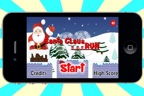Santa Claus Run HD screenshot 2
