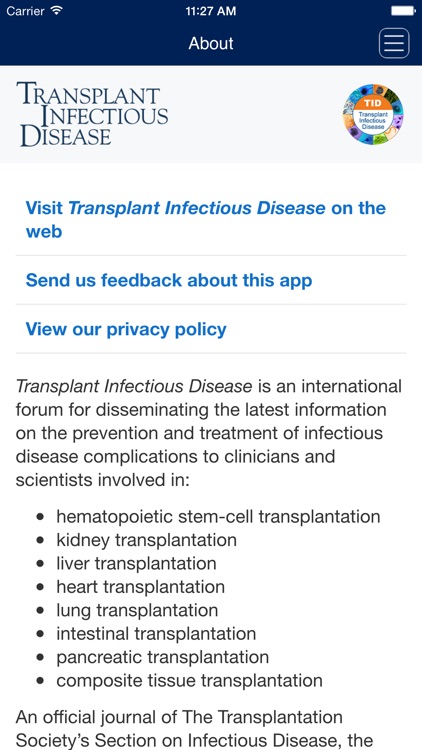 Transplant Infectious Disease screenshot-4