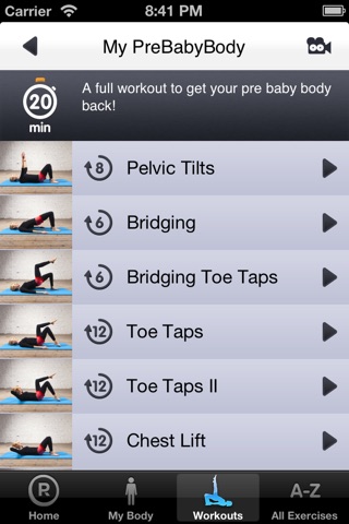 Postnatal Pilates 4+ by Reform screenshot 3