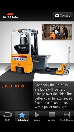 STILL RX 50 electric forklift truck(圖3)-速報App