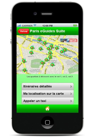 Paris eGuides - Guide de Paris en MP3 et vidéos, plans, aide... screenshot 2
