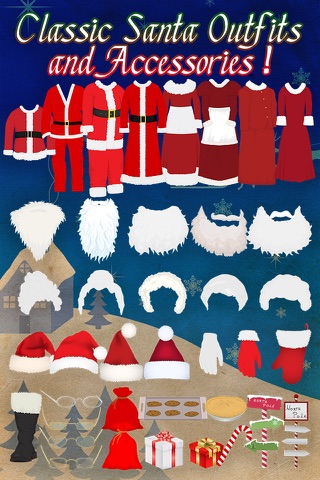 Santa Christmas Holiday Dress Up Photo Editor screenshot 3