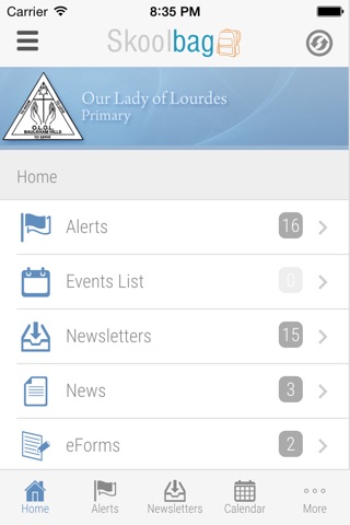 Our Lady of Lourdes Primary Baulkham Hills South - Skoolbag screenshot 3