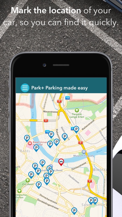 Park+ your car in Switzerland