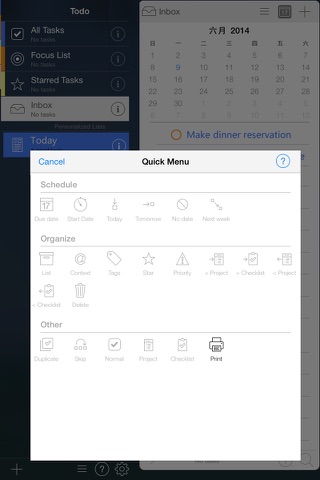 Planner Todo - Calendar & Reminders for Daily Schedule, Task Manager and Personal Organizer screenshot 2