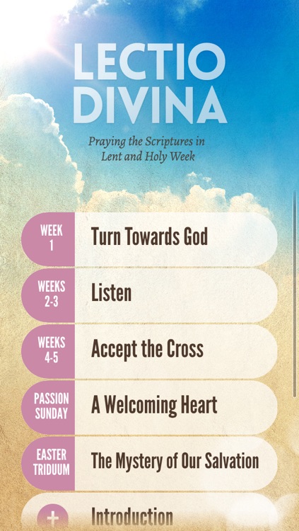 Lectio Divina - Lent