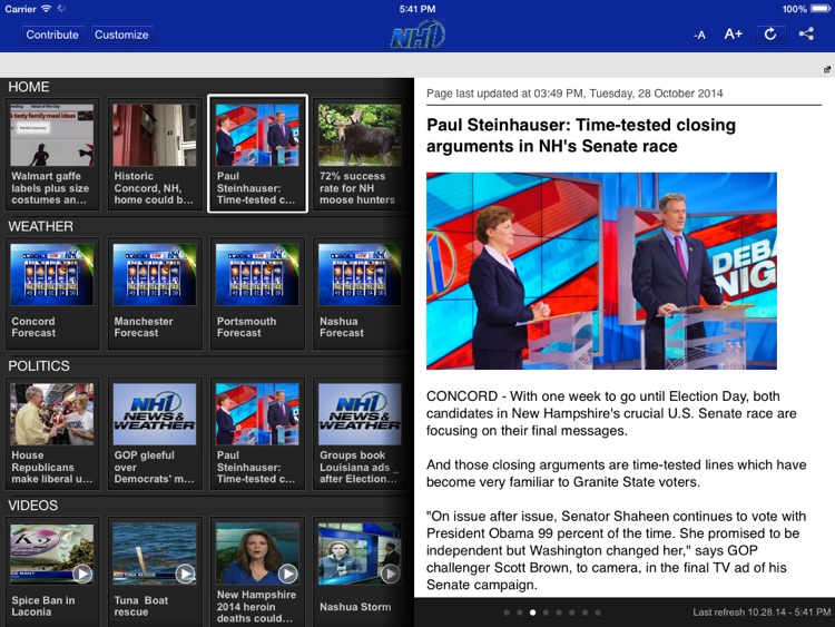 NH1 for iPad