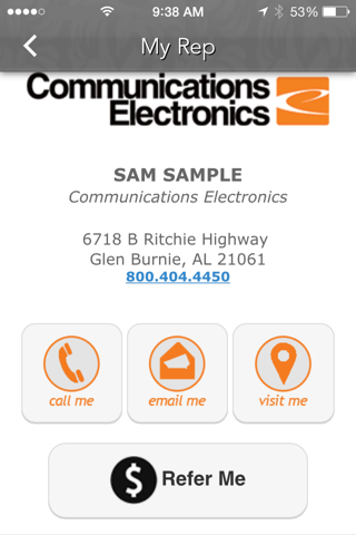Communications Electronics screenshot 2