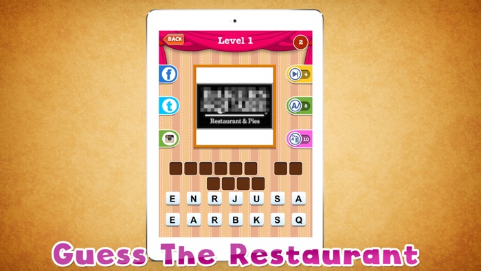 Guess The Restaurant Trivia Quiz -  What’s The Restaurant Pics Guess And solve words It