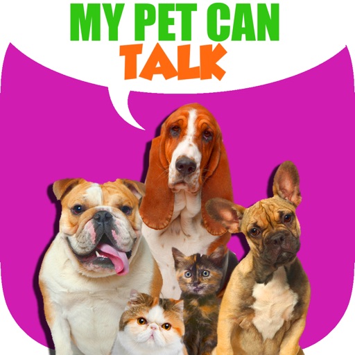 +My Pet Can Talk Videos - PRO Virtual Talking Animal Game icon