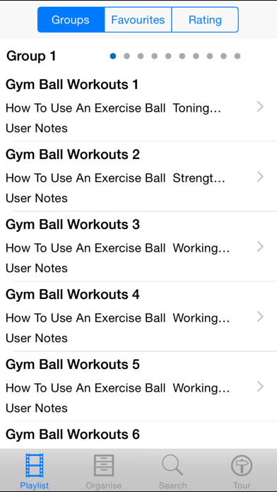 Gym Ball Workouts!のおすすめ画像2