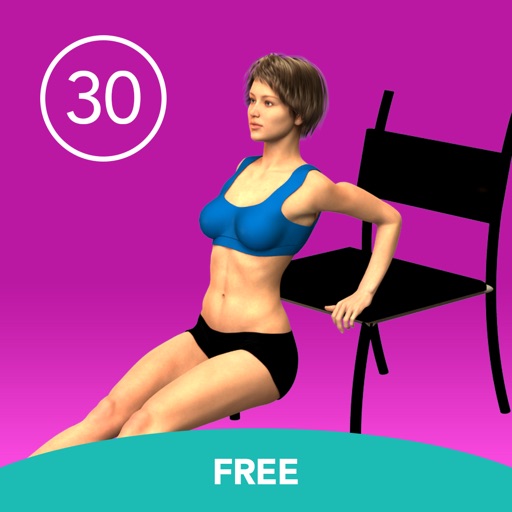 Women's Tricep Dip 30 Day Challenge FREE Icon