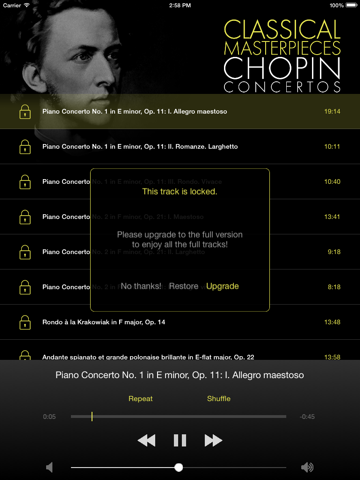 Chopin: Concertosのおすすめ画像3