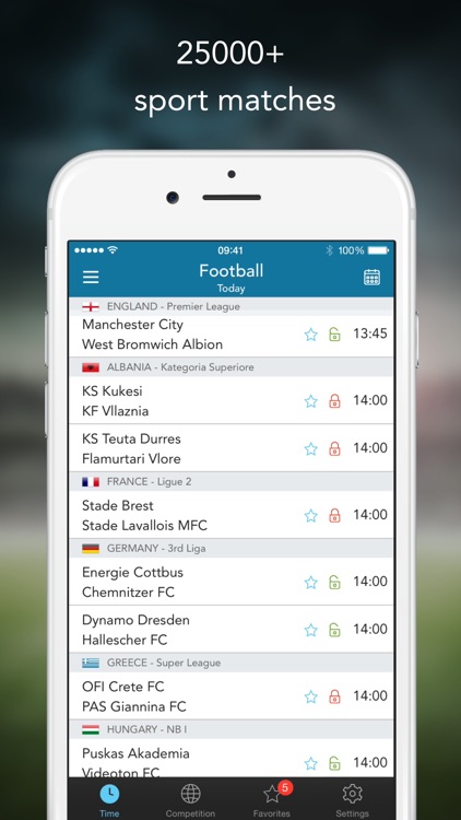 SportEventz - Live sport on TV screenshot-0