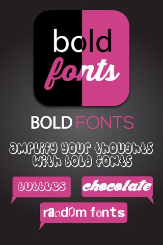 Bold Fonts Free screenshot 4